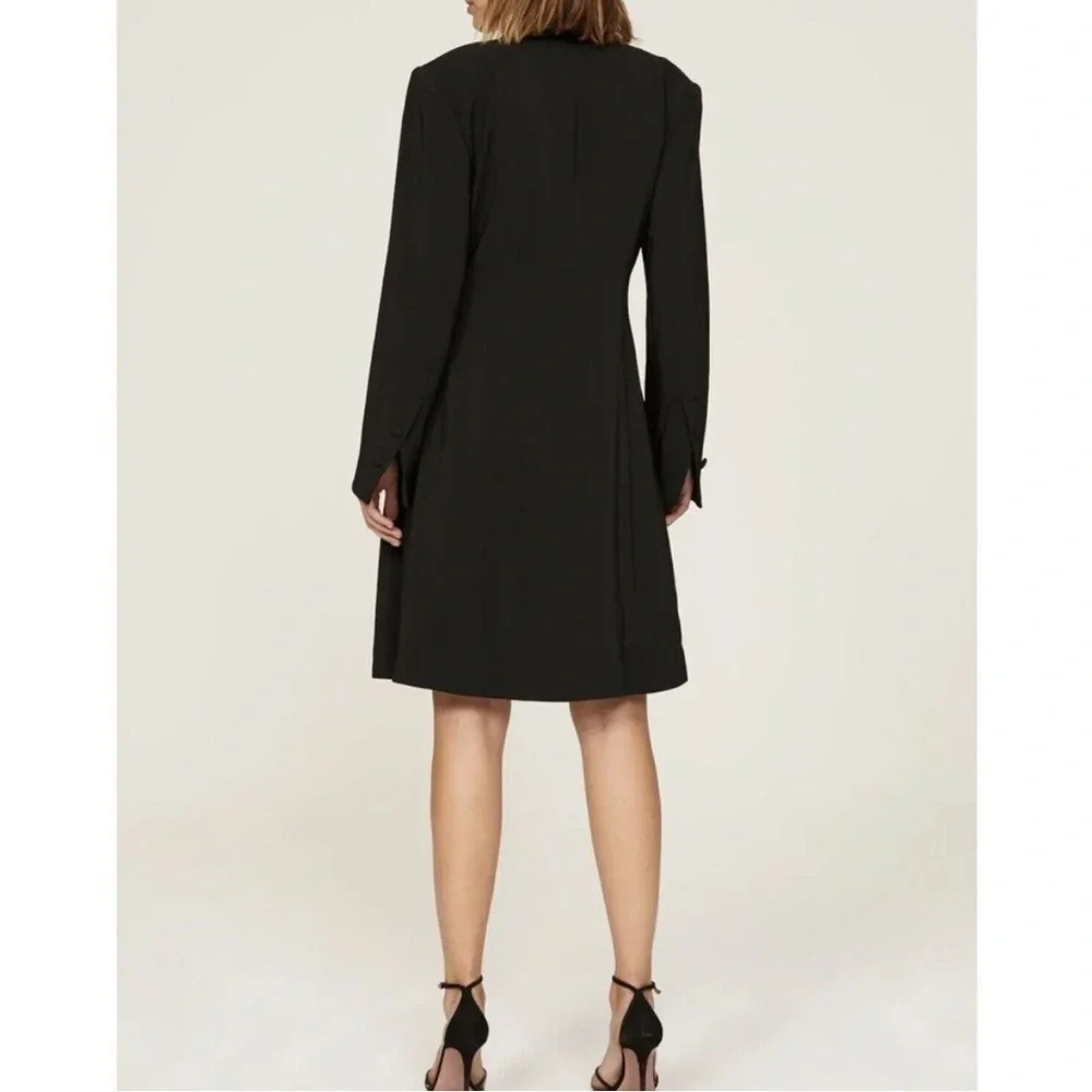 Emilia George Marie Blazer Transitional Maternity Knee Length Shirt Dress Sz XS